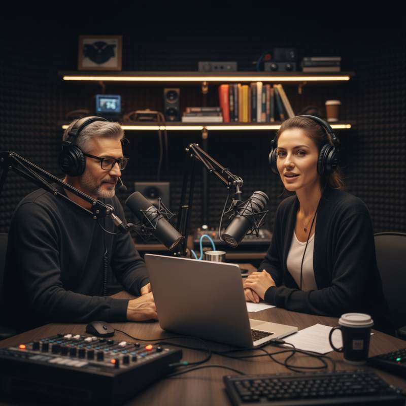 Jennifer Bennett und Ray Cooks KI Sprecher The Daily News Update