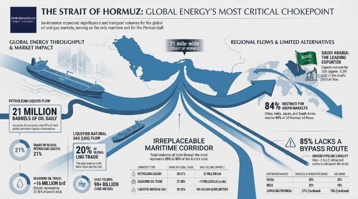 Transition Middle East - Strait of Hormuz